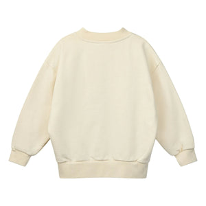 Wynken - Sudadera de algodón orgánico Kukka | Crema