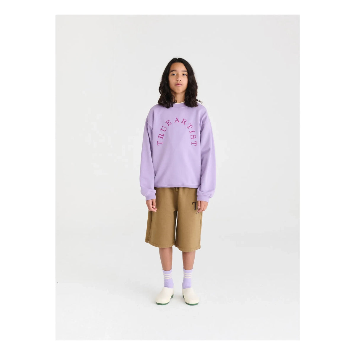 True Artist - Sweat N°10 Algodón orgánico | Lavanda