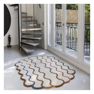 Edito - Alfombra de lana Shell | Beige
