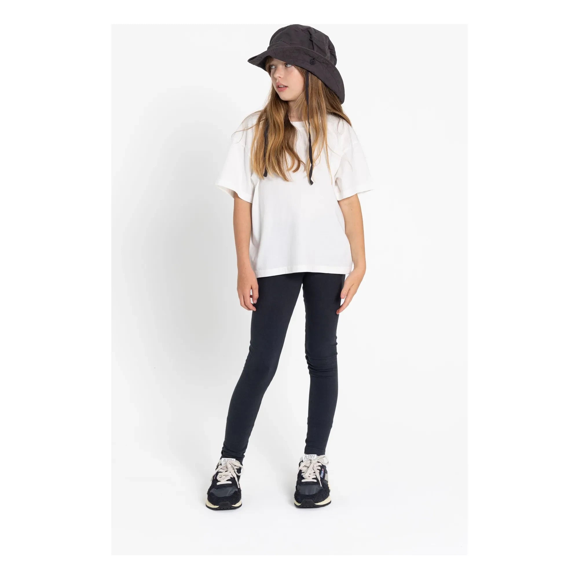 Smallable Kid - Mallas de algodón orgánico Lou | Negro