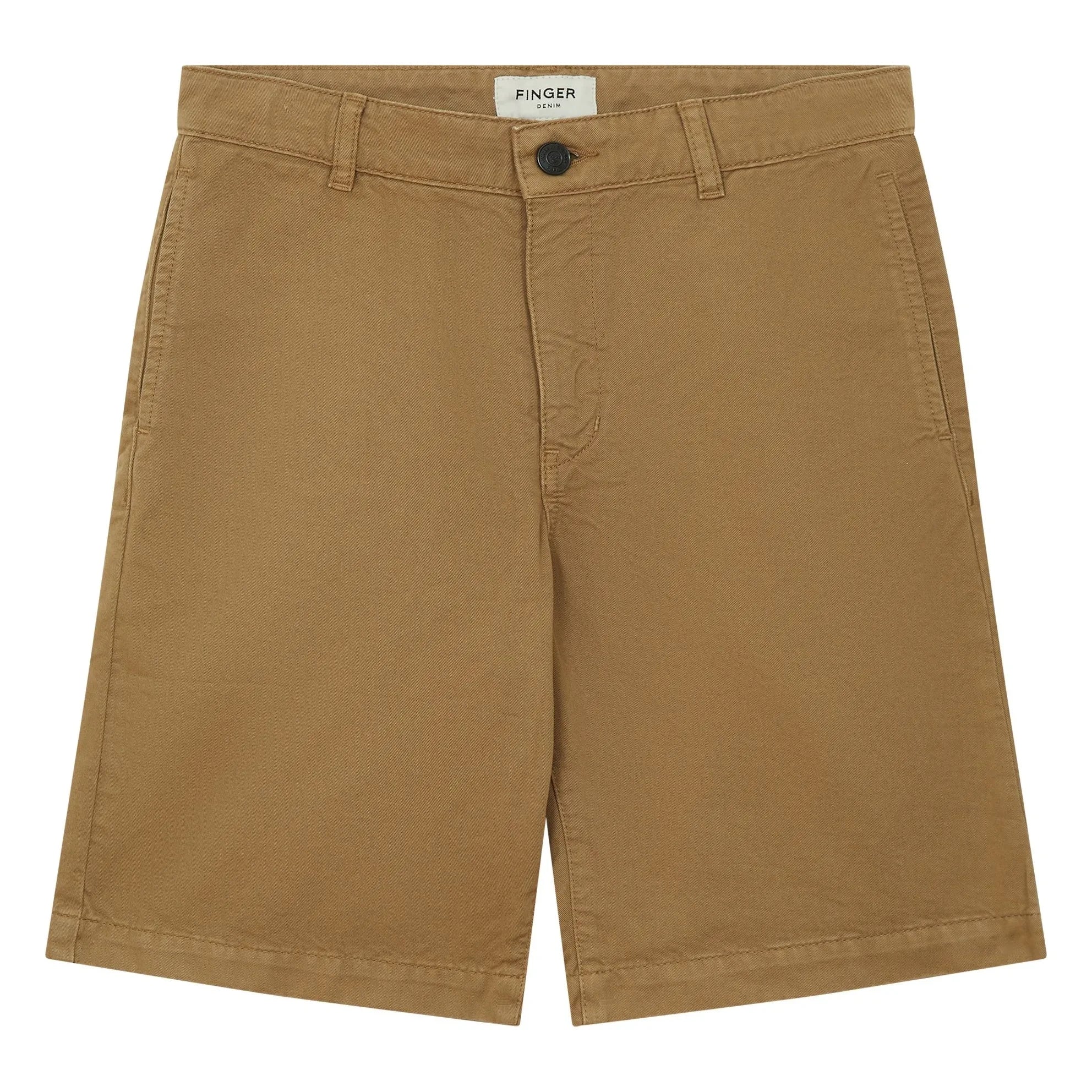 Finger in the nose - Jacob Chino Short Large | Marrón mate