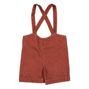 Loir - Octave Denim Mono Corto | Terracota