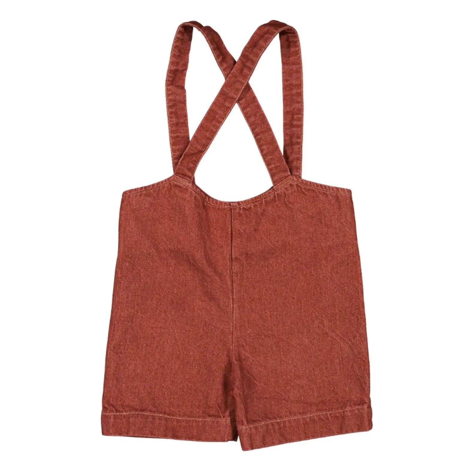 Loir - Octave Denim Mono Corto | Terracota
