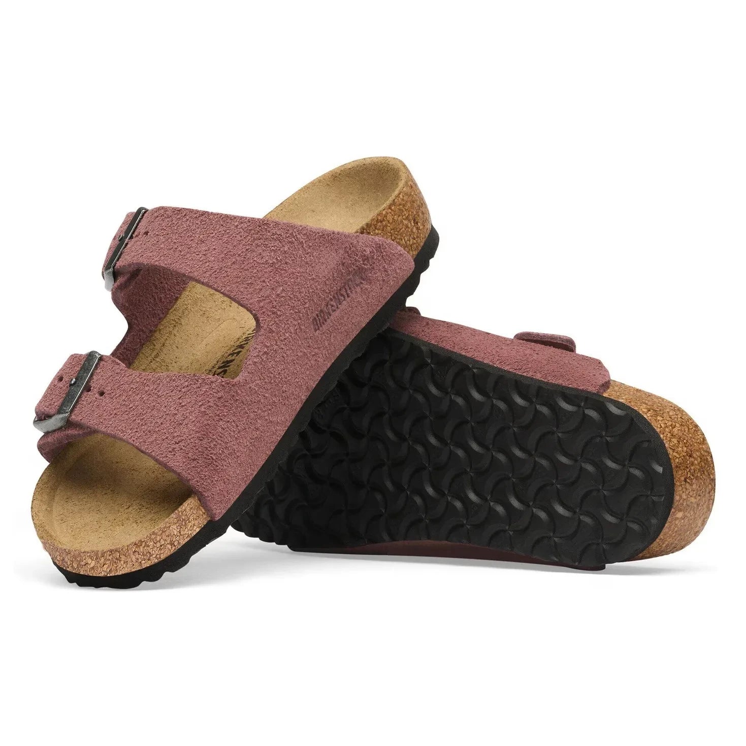 BIRKENSTOCK - Arizona Deri Sandaletler | Kiremit kırmızısı