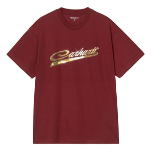 Carhartt WIP - Camiseta Vroooom | Rojo Ocre