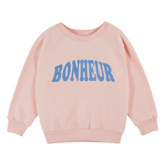 Emile et Ida - Sudadera de algodón orgánico Bonheur | Rosa