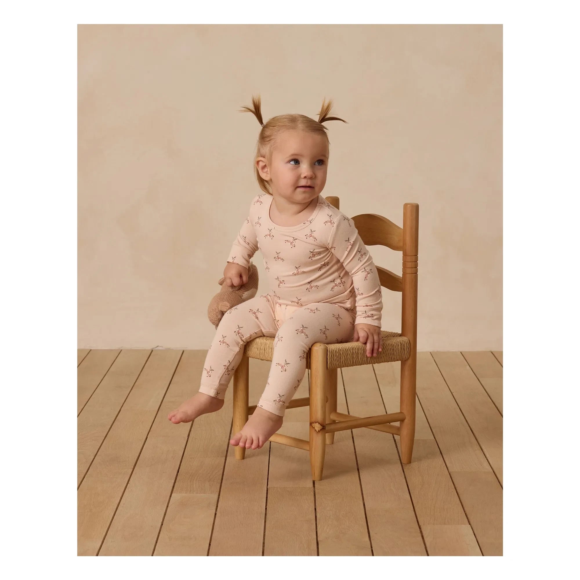 Quincy Mae - Pijama Rennes | Coral
