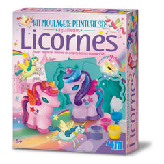 4M - Kit de moldes de unicornio