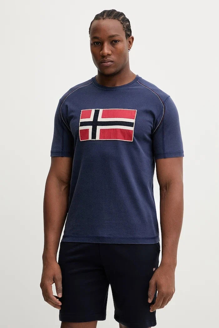 Camiseta de algodón Napapijri REFLECT