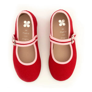 Hermosilla - Bailarinas Poppy | Rojo