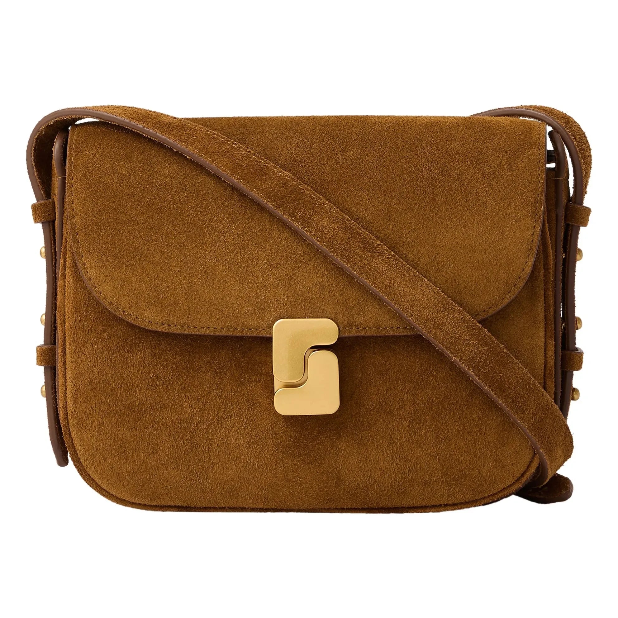 Soeur - Bolso Croûte Mini de Piel Bellissima | Caramelo