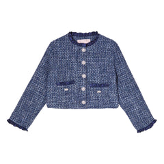Tutu du Monde - Chaqueta de Tweed Dreamtide | Azul marino