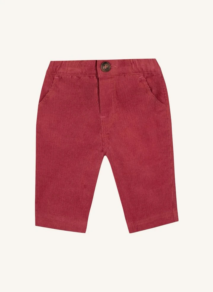 Bonton - Pantalón Pampa de terciopelo | Framboise