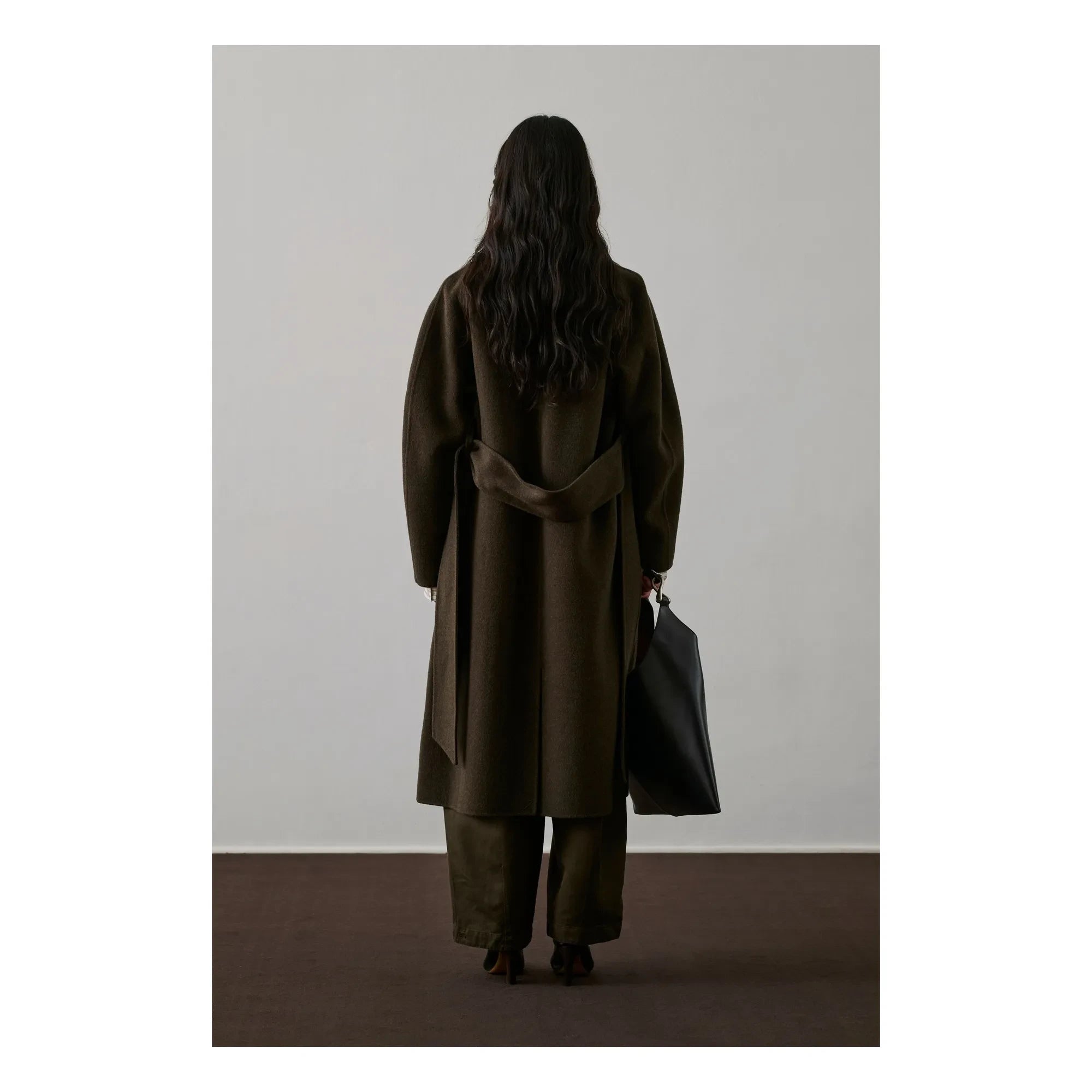 Soeur - Harvard Lana de chaqueta | Caqui-marrón