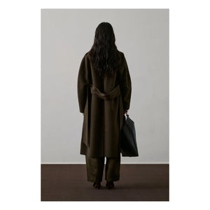 Soeur - Harvard Lana de chaqueta | Caqui-marrón
