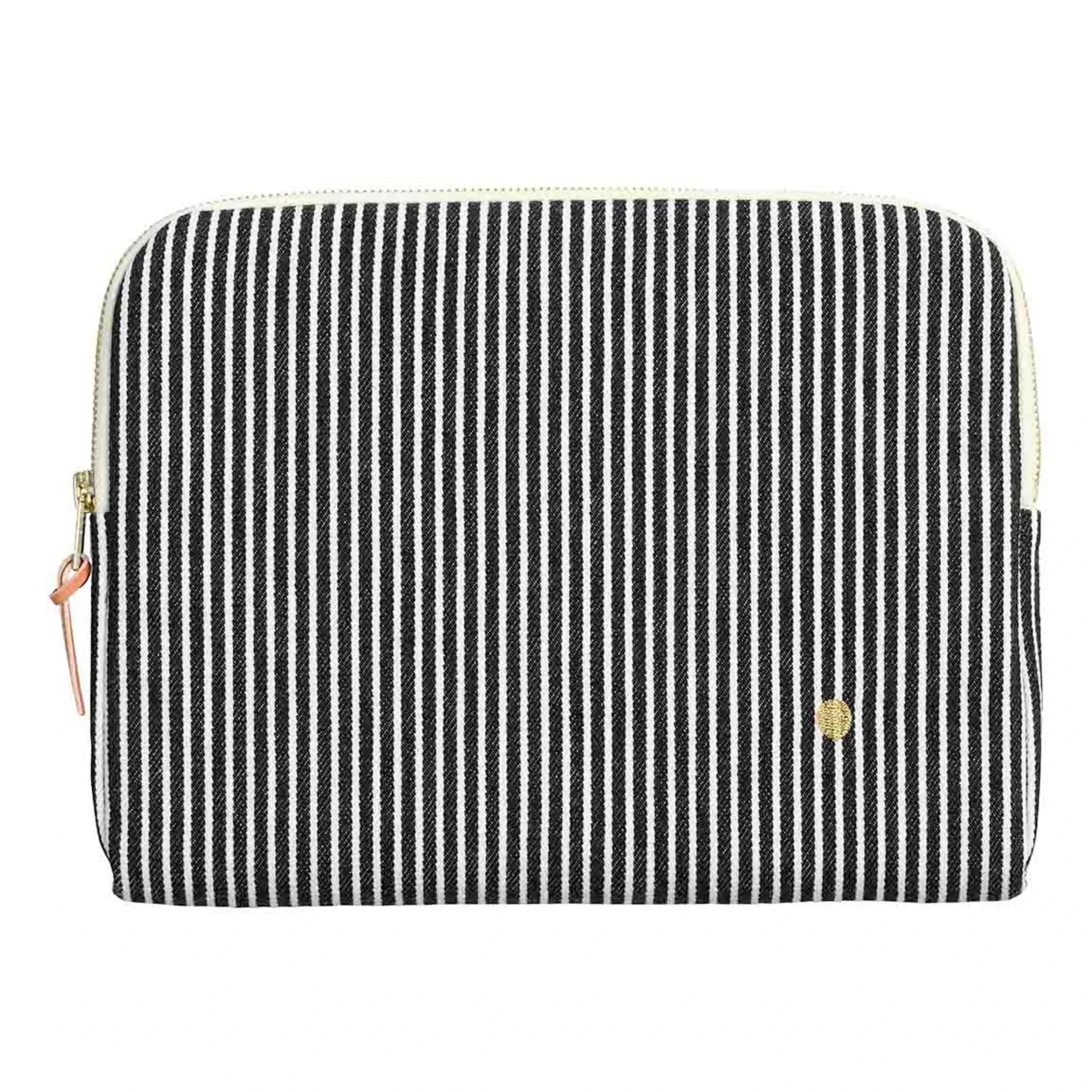 La guinda del pastel - Funda de iPad a rayas de algodón orgánico Basile | Caviar