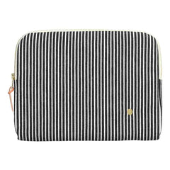 La guinda del pastel - Funda de iPad a rayas de algodón orgánico Basile | Caviar