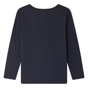 Bonpoint - Camiseta Tidjiane de algodón orgánico | Azul marino