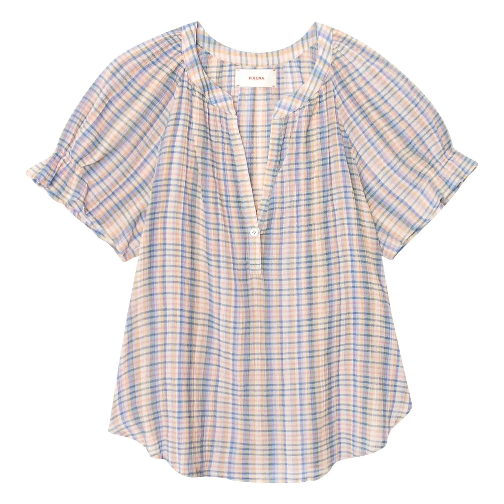 Xirena - Blusa de algodón Astryde | Azul