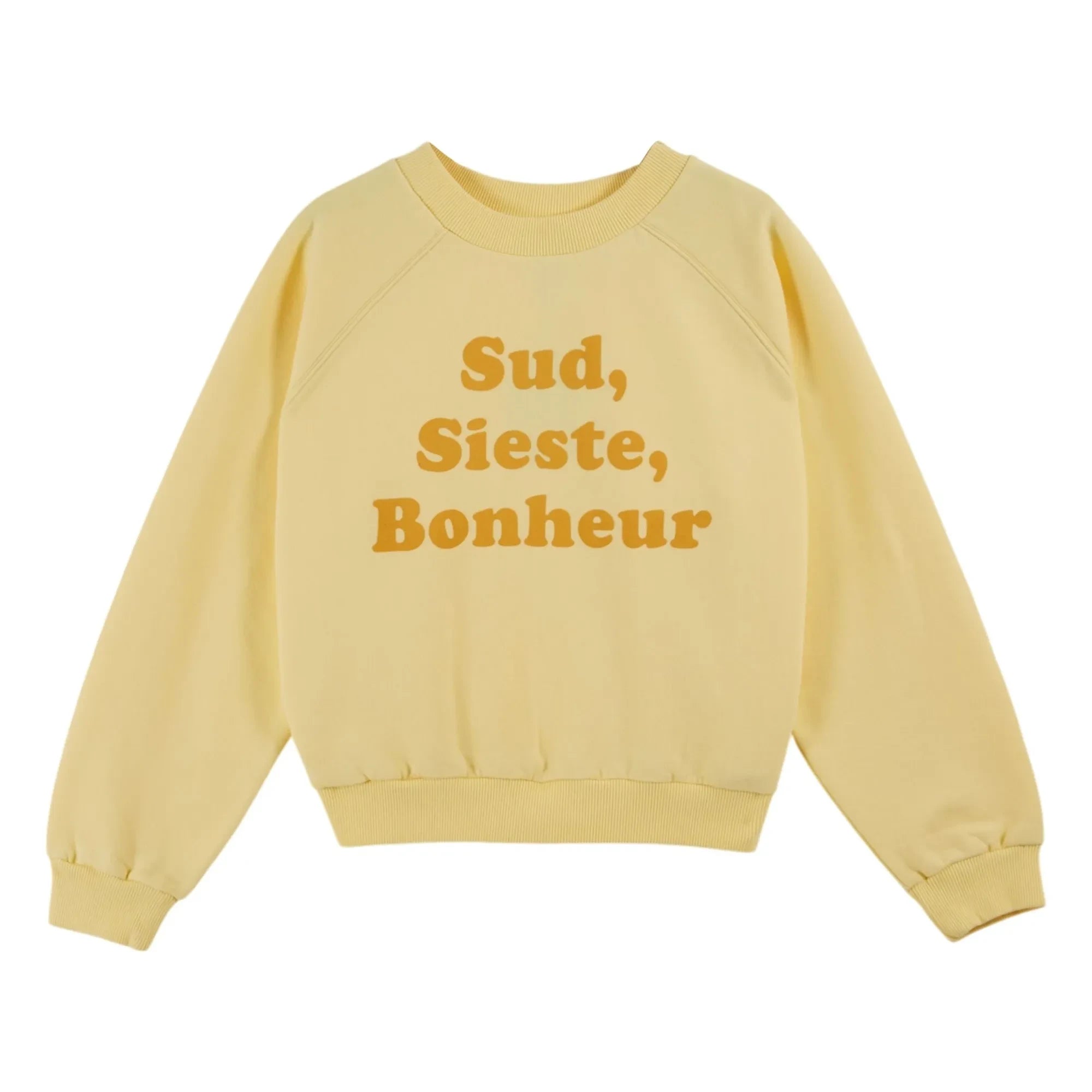 Emile et Ida - Sudadera mensaje de algodón orgánico | Mimosa