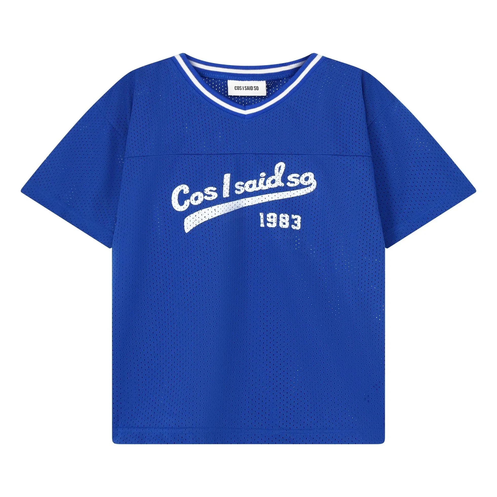 Cos I Said So - Camiseta de béisbol n.º 83 | Azul marino