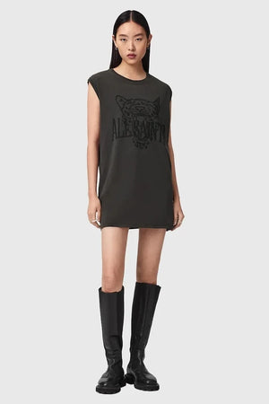 AllSaints Vestido de Algodón WILD