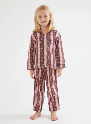 Folkloore - Pijama de Flores - Folkloore x Smallable | Verde