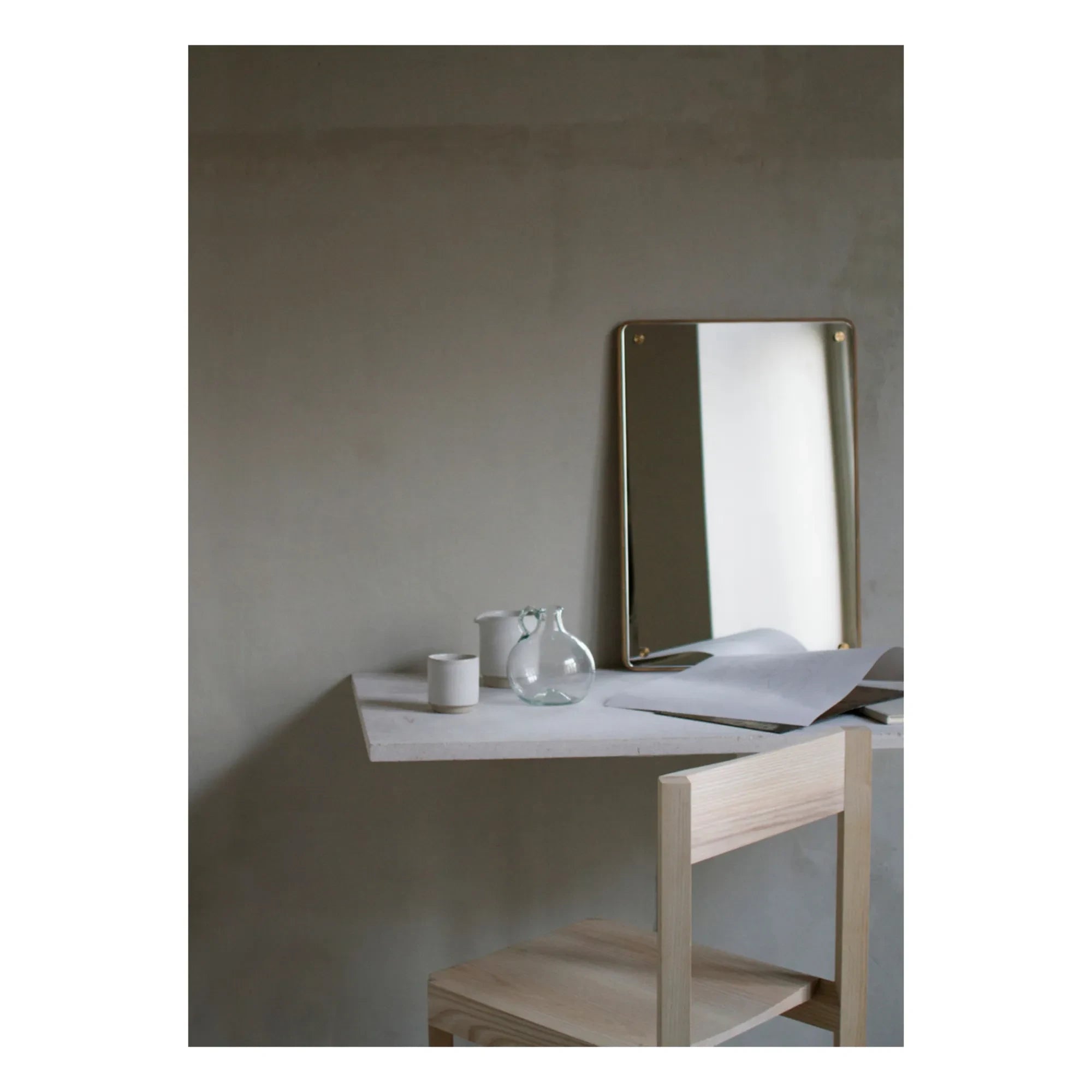 Frama - Espejo Rectangular RM1 | Roble
