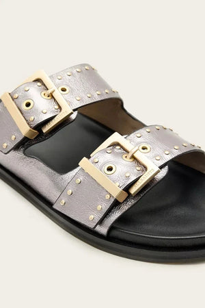 Chanclas de piel Magda Stud de AllSaints