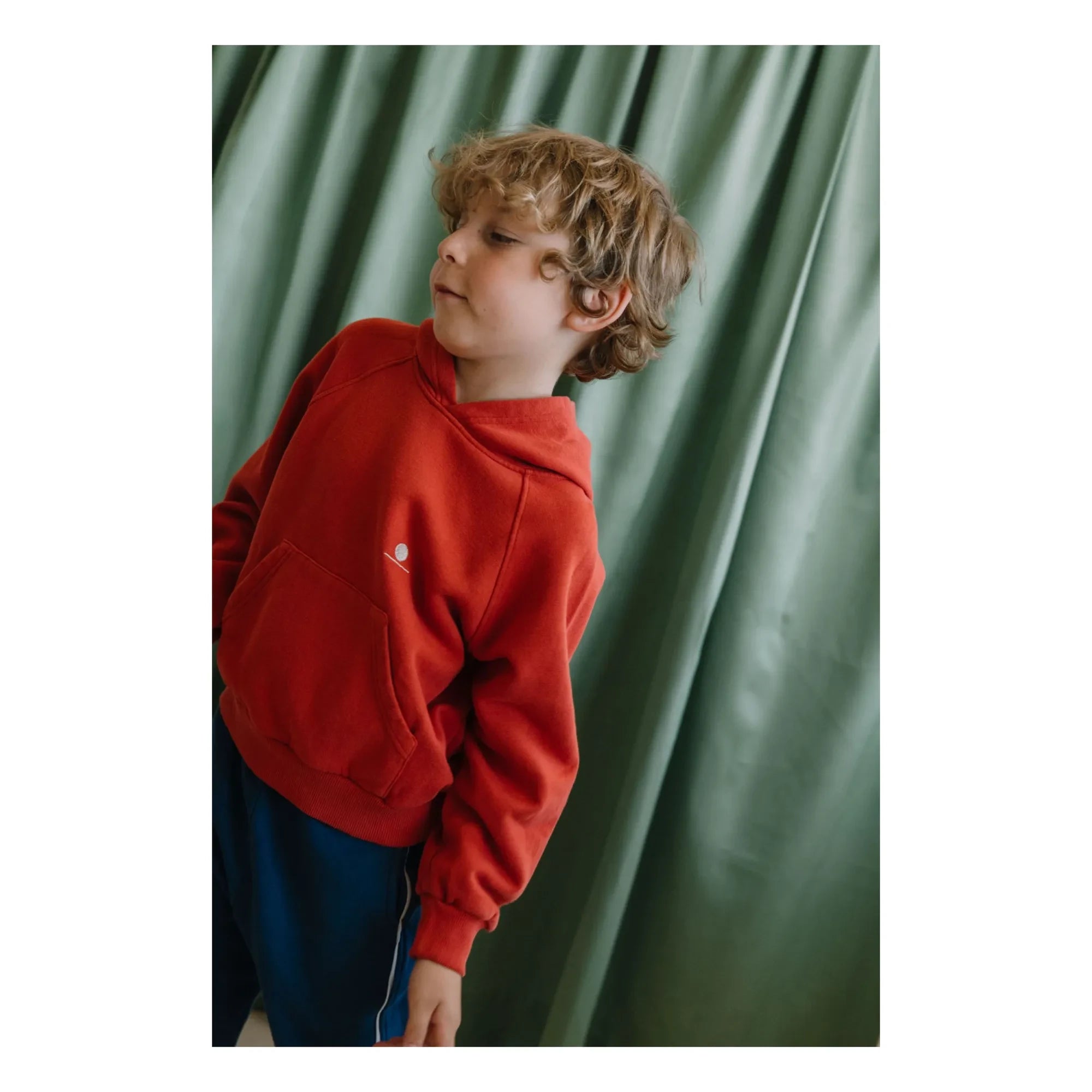 We Are Kids - Sudadera de algodón orgánico Ali | Rojo