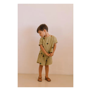 Studio Bohème - Camiseta de Esponja de Algodón Orgánico Essential Watermelon | Caqui