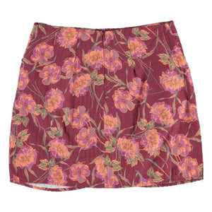 Sisters Department - Çiçekli etek | Bordo