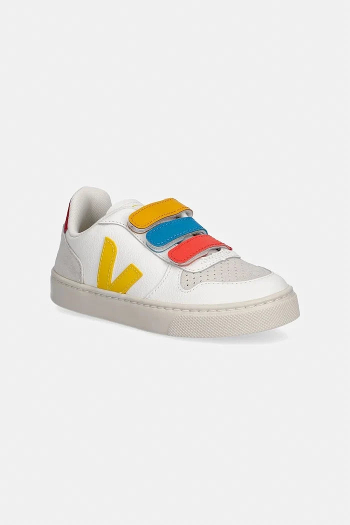 Zapatillas deportivas de cuero Veja Small V-10 para niños
