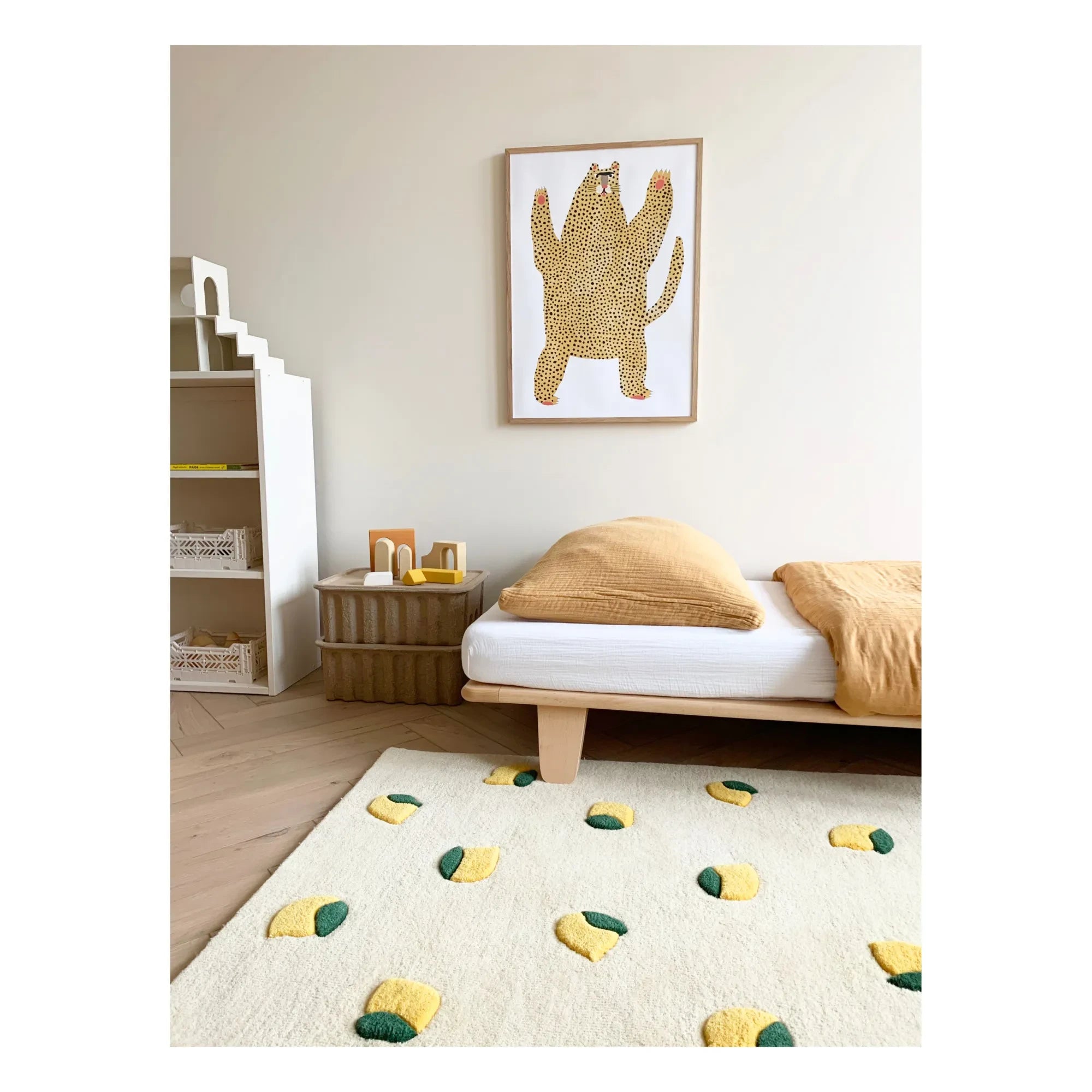 Maison Deux - Alfombra de Lana Limón | Beige
