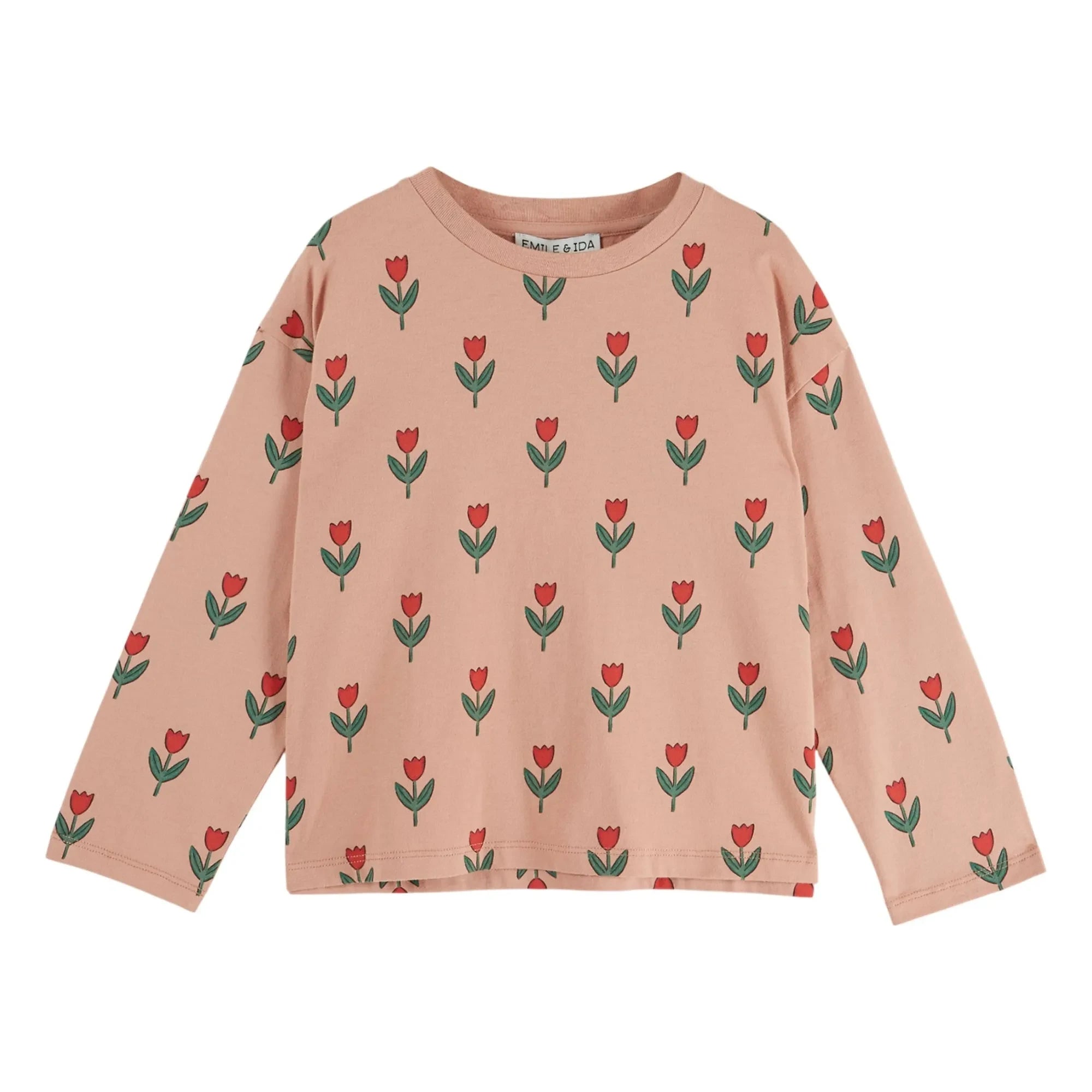 Emile et Ida - Organik pamuklu T-shirt | Pembe