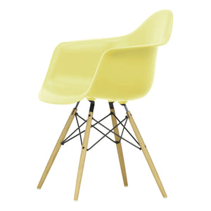 Vitra - Silla DAW - base de arce - Charles & Ray Eames | Amarillo limón