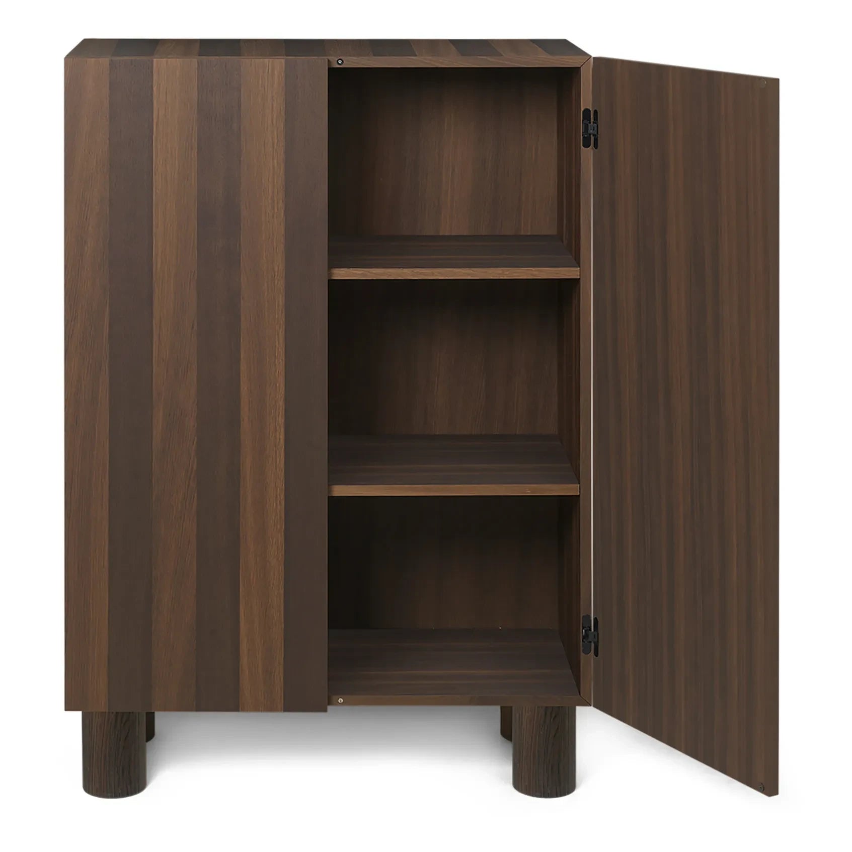 Ferm Living - Consola de madera Post - FSC | Roble ahumado