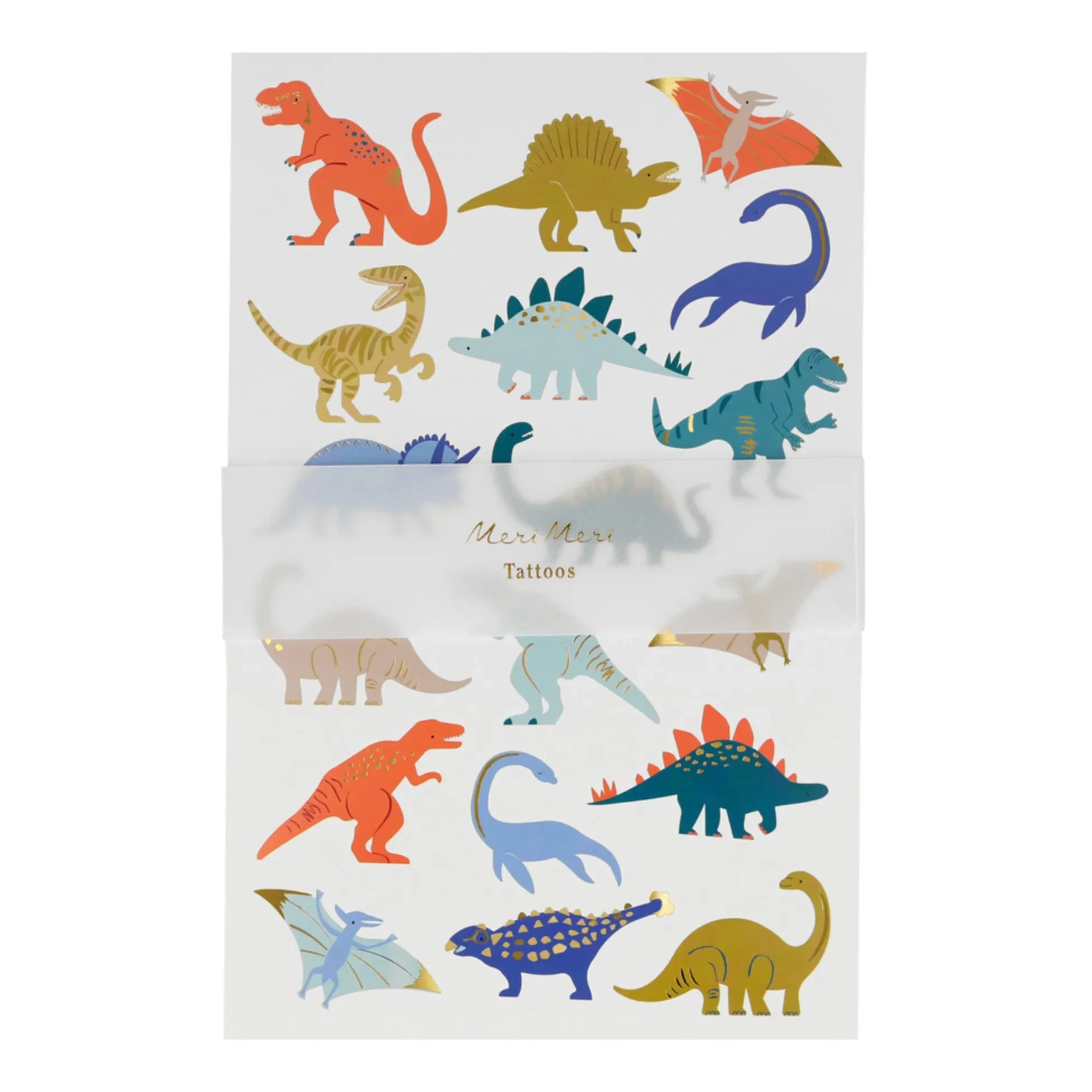 Meri Meri - Tatuajes Temporales de Dinosaurios