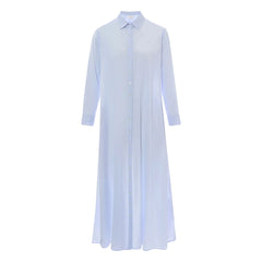 Xirena - Vestido de popelín de algodón Boden | Azul claro