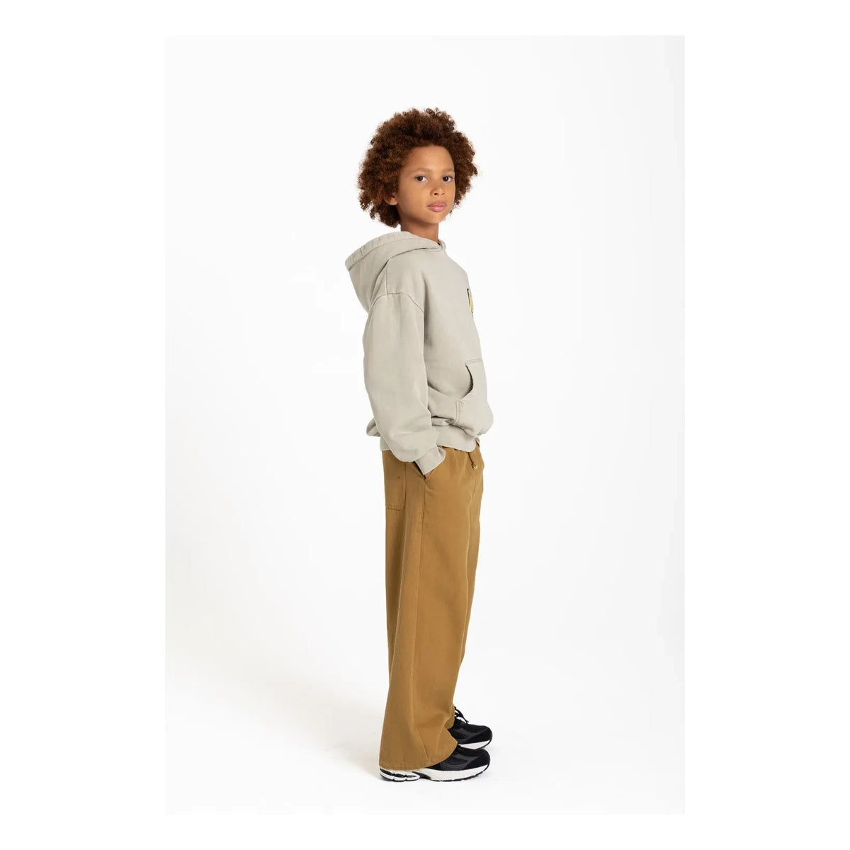 Hundred Pieces - Sudadera de algodón orgánico Pat Peanuts | Beige