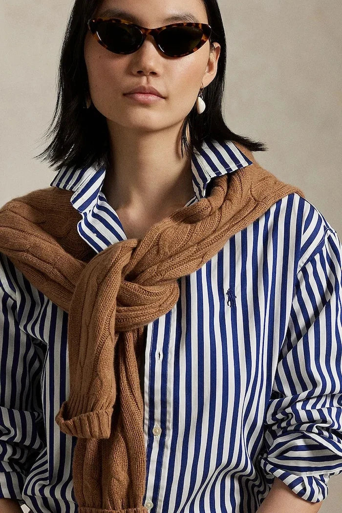 Polo Ralph Lauren Camisa de algodón para mujer