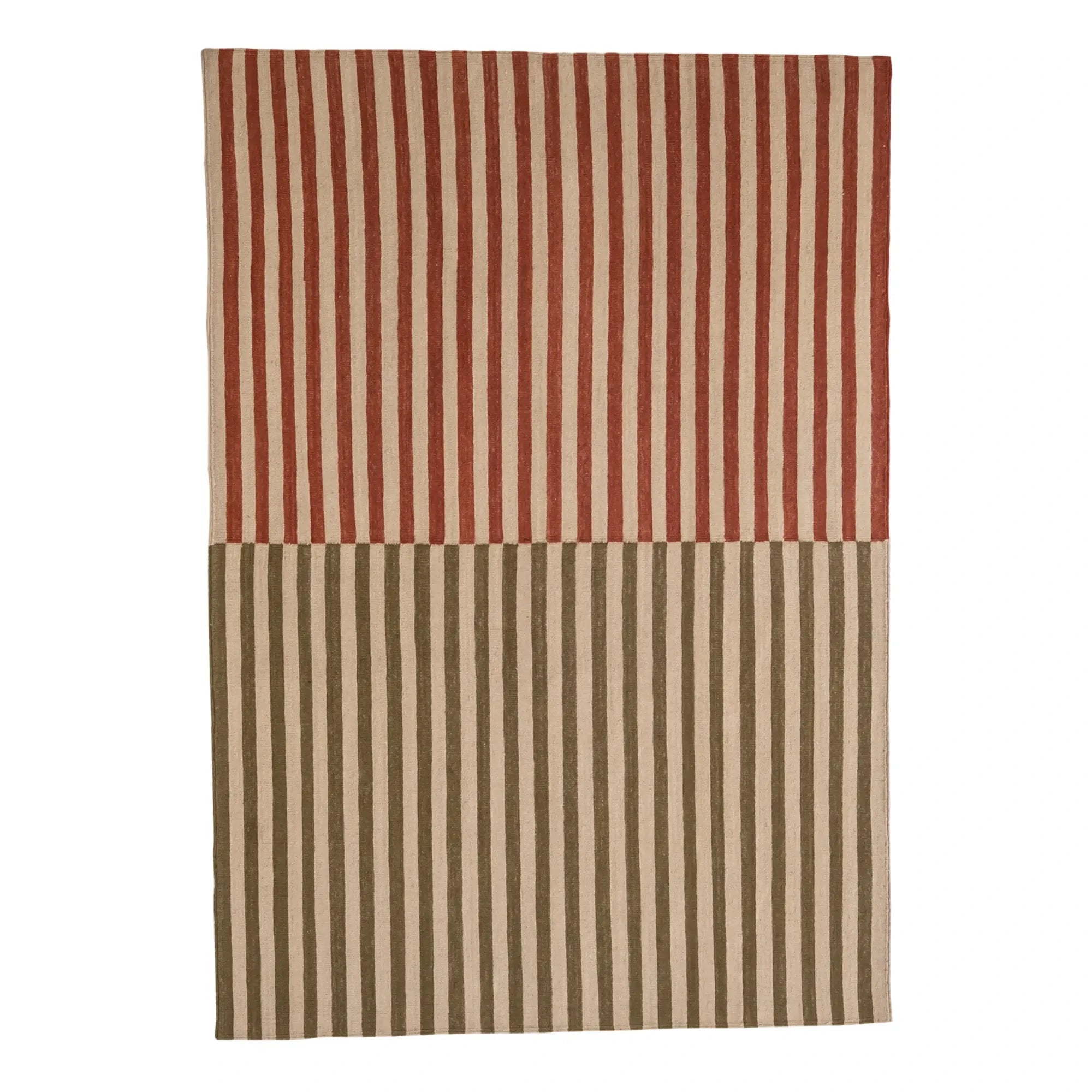 Nanimarquina - Alfombra Kilim Ceras | Rojo