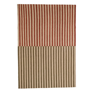 Nanimarquina - Alfombra Kilim Ceras | Rojo