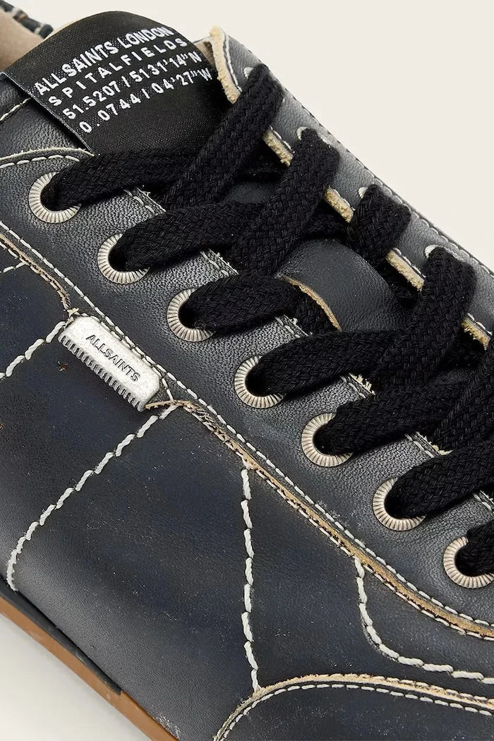 Zapatillas deportivas de cuero de corte bajo AllSaints Liam para hombre