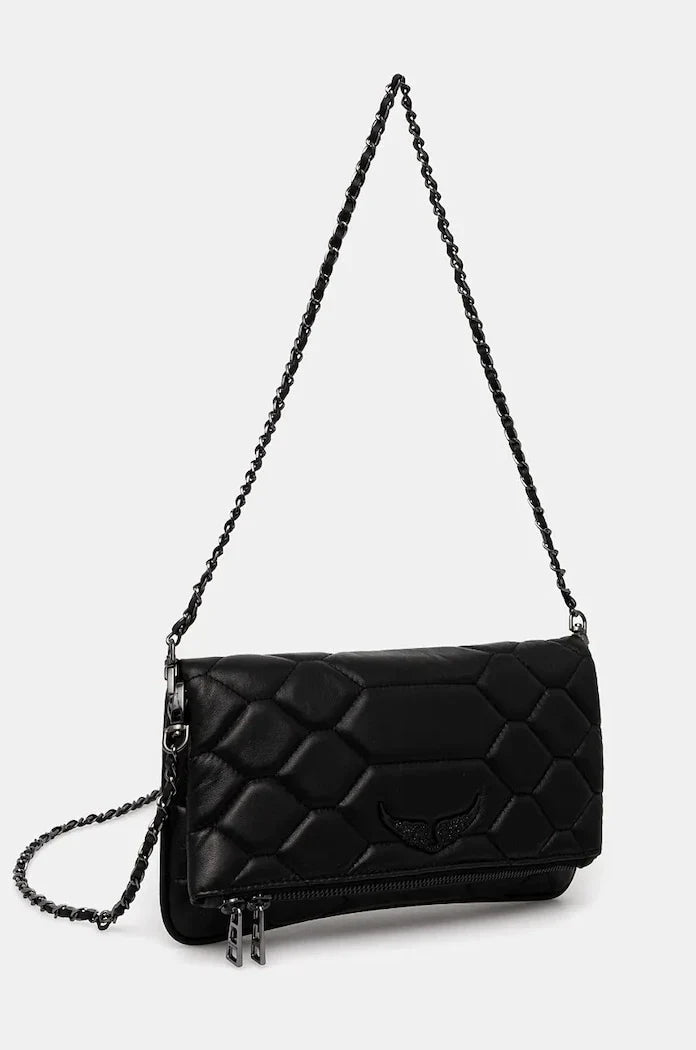 Bolso de piel ZADIG&VOLTAIRE ROCK XL MAT SCALE