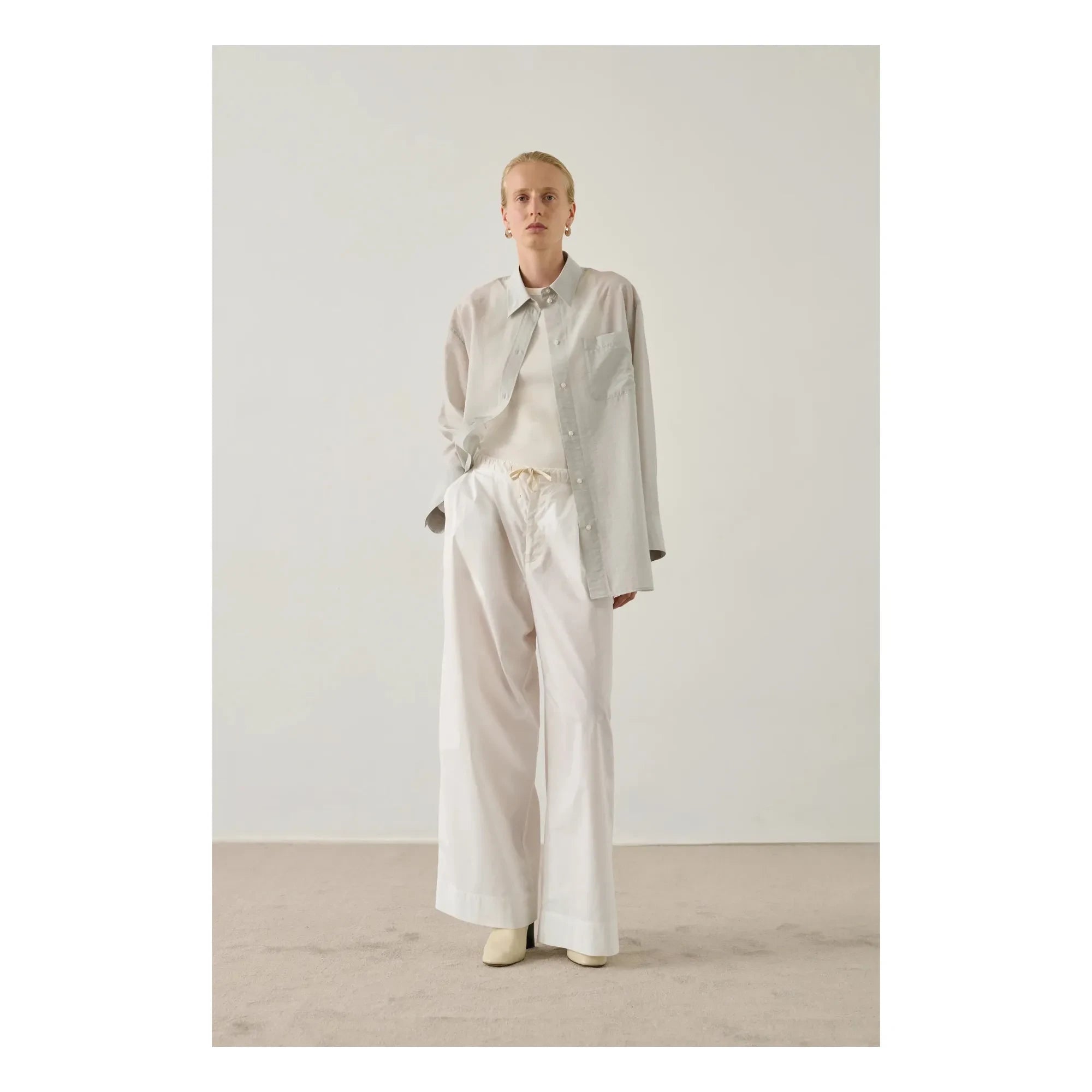 Soeur - Camisa de algodón Francesca | Gris claro