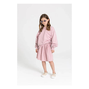 Smallable Kid - Sudadera de algodón orgánico Maia | Rosa Polvo