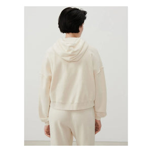 American Vintage - Sudadera con cremallera de algodón orgánico Bobypark | Crudo