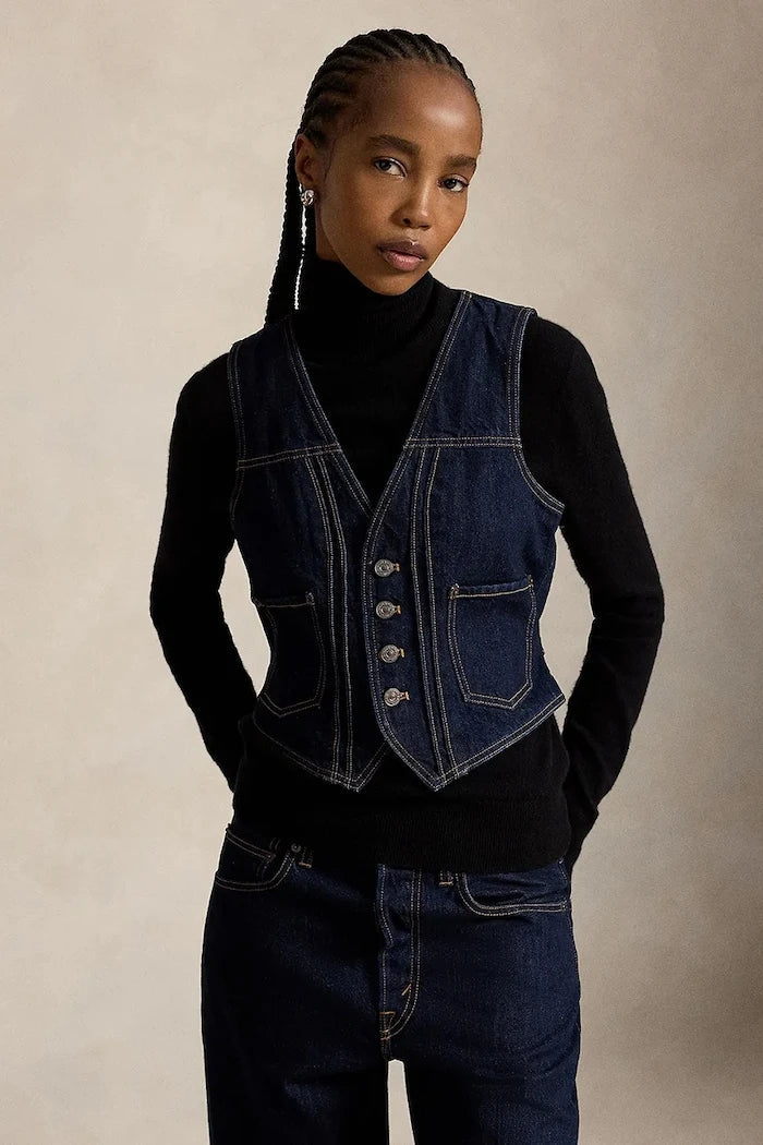 Chaleco vaquero Polo Ralph Lauren para mujer