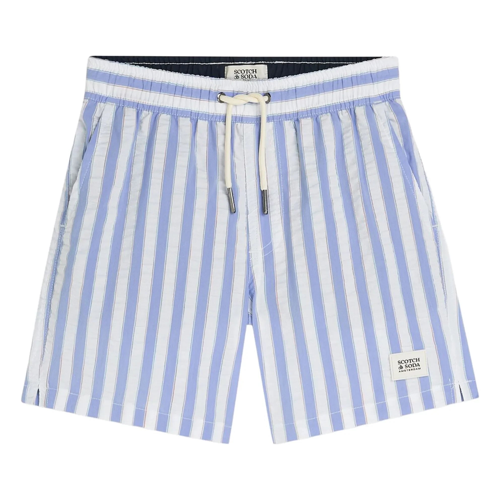 Scotch & Soda - Bañador a rayas | Azul claro